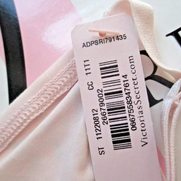 Victoria Secret Love Cloud Adjustable String Bikini Panty M L Pink Smooth - Picture 6 of 6
